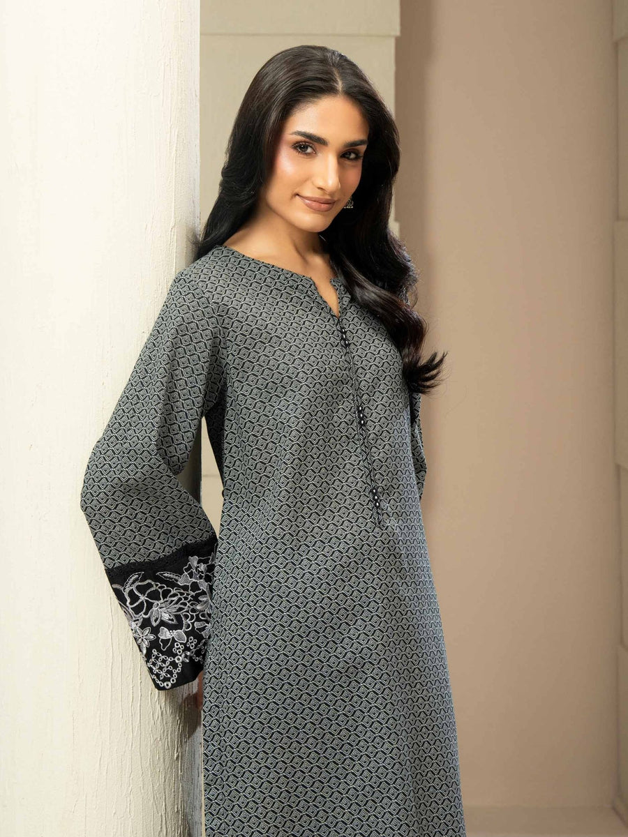 2 Piece Khaddar Suit - Embroidered (Pret) - Pehnaawaa