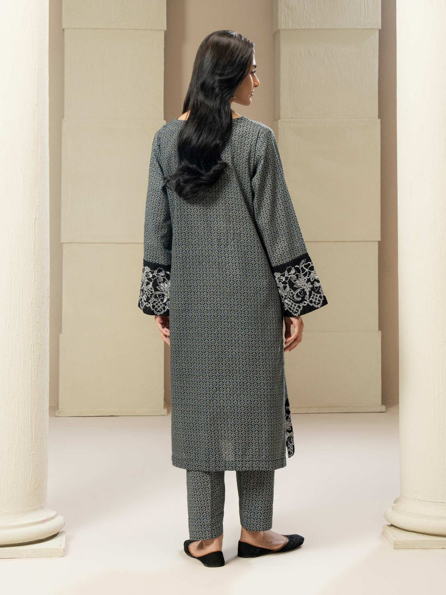 2 Piece Khaddar Suit - Embroidered (Pret) - Pehnaawaa