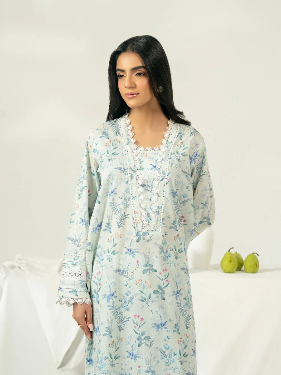 2 Piece Lawn Suit - Embroidered (Pret) - Pehnaawaa