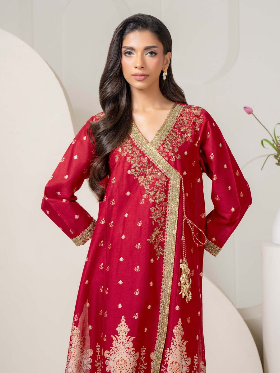 2 Piece Lawn Suit - Embroidered (Pret) - Pehnaawaa