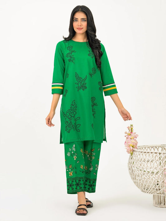 2 Piece Lawn Suit - Embroidered (Pret) - Pehnaawaa