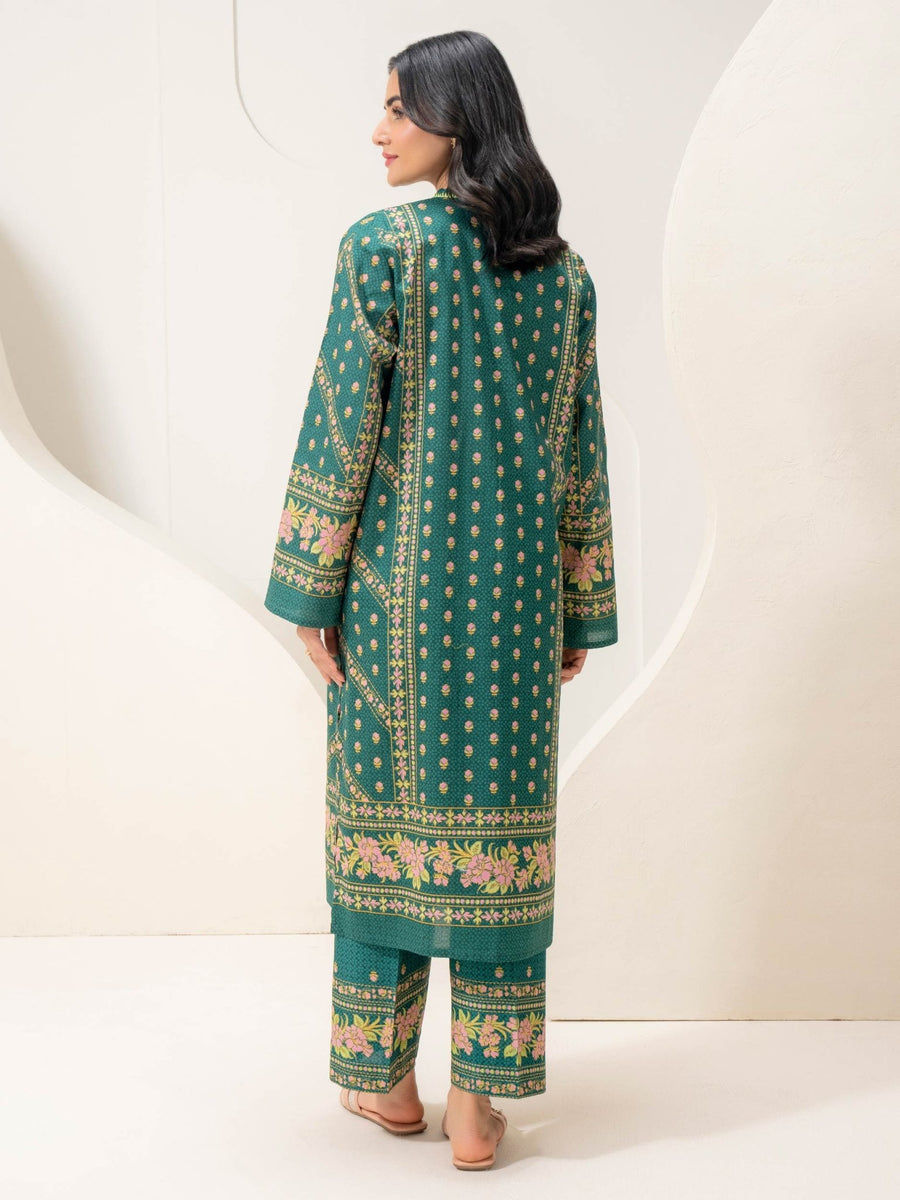 2 Piece Lawn Suit - Embroidered (Pret) - Pehnaawaa