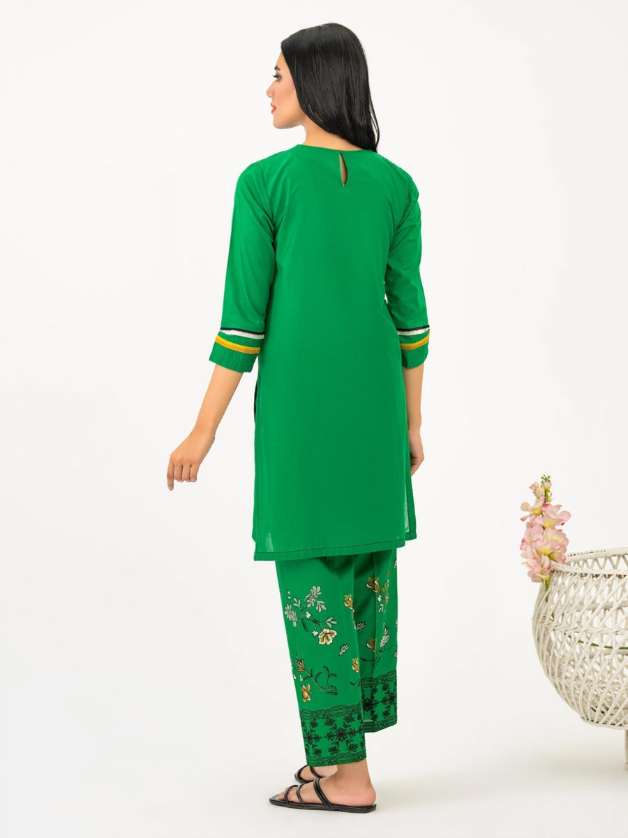 2 Piece Lawn Suit - Embroidered (Pret) - Pehnaawaa