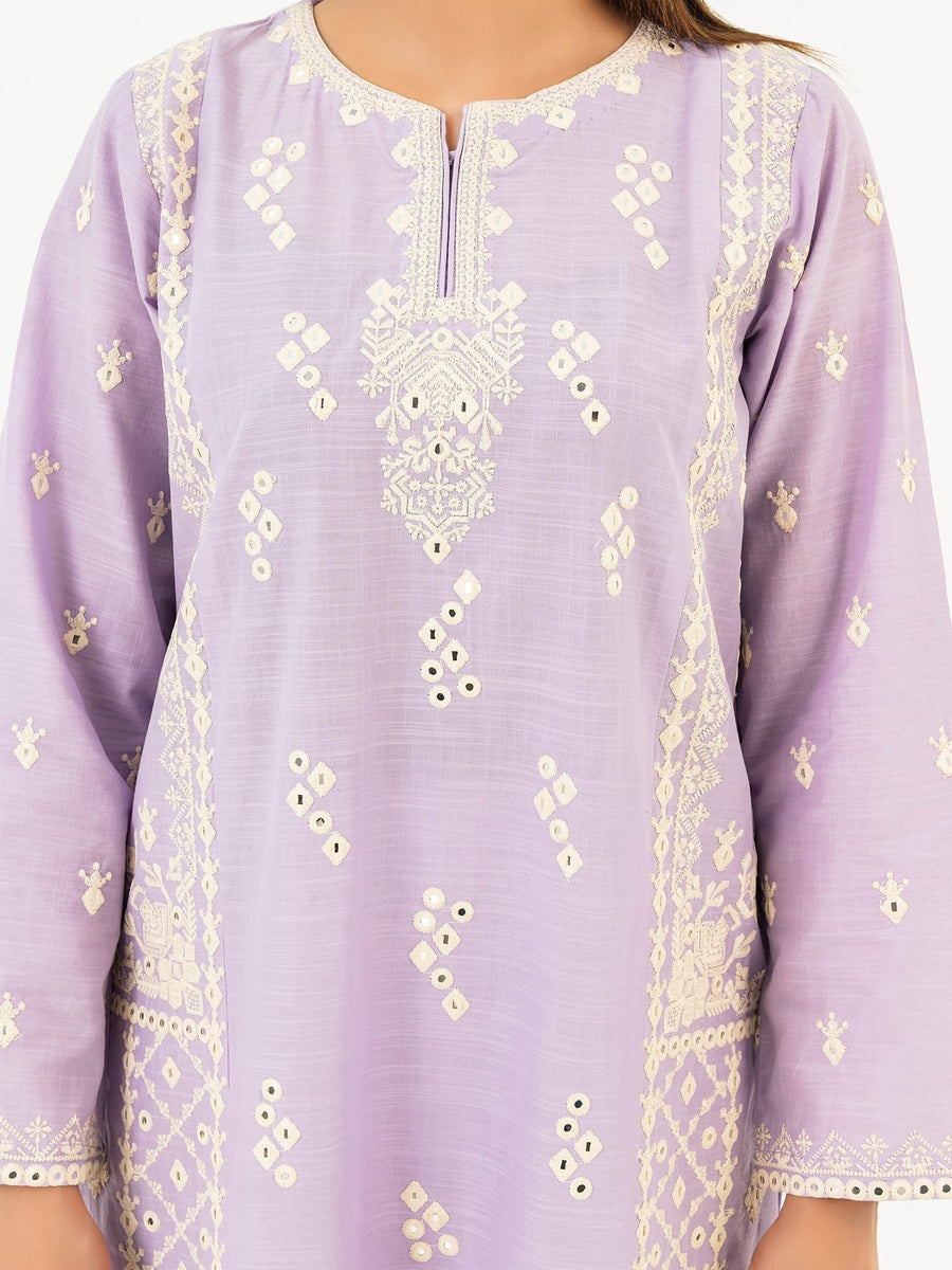 2 Piece Lawn Suit - Embroidered (Pret) - Pehnaawaa