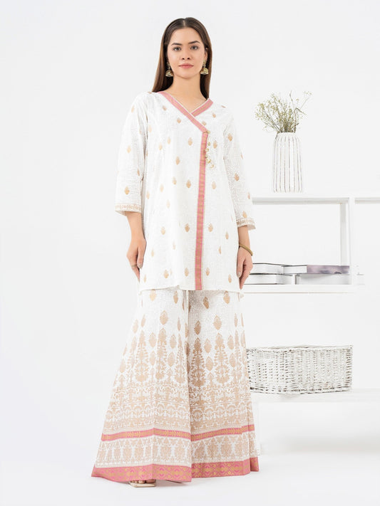 2 Piece Lawn Suit - Paste Print (Pret) - Pehnaawaa