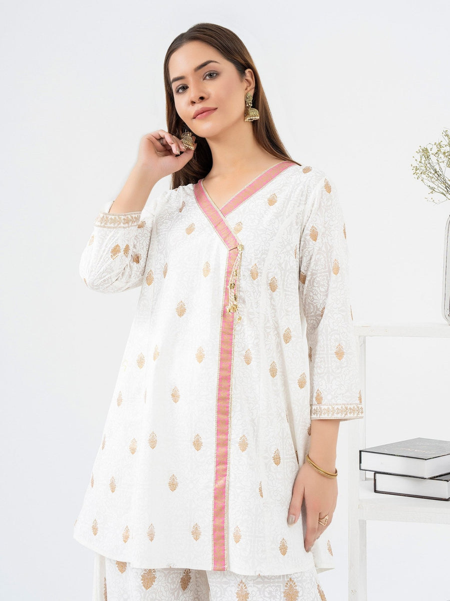 2 Piece Lawn Suit - Paste Print (Pret) - Pehnaawaa