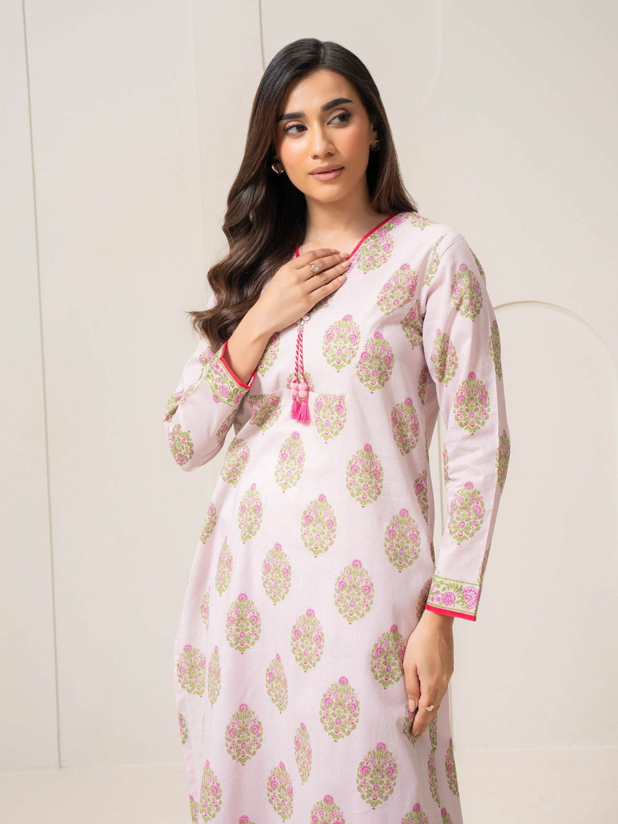 2 Piece Lawn Suit - Printed (Pret) - Pehnaawaa