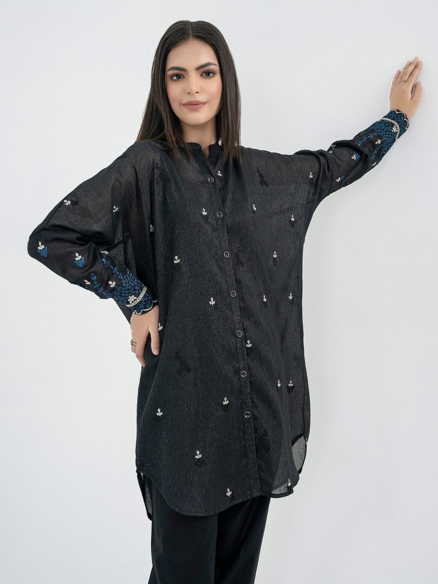 2 Piece Missouri Suit - Embroidered (Pret) - Pehnaawaa