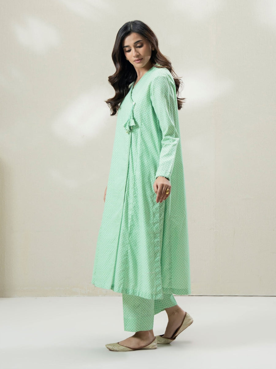 2 - Piece Slub Khaddar Suit (Pret) - Pehnaawaa