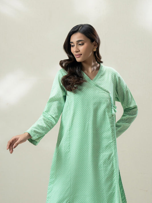 2 - Piece Slub Khaddar Suit (Pret) - Pehnaawaa