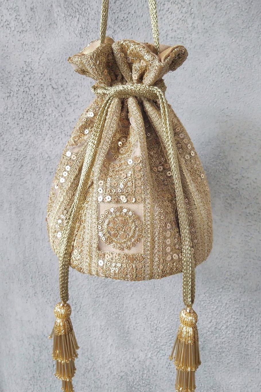 Gold Net Dress | Sequin