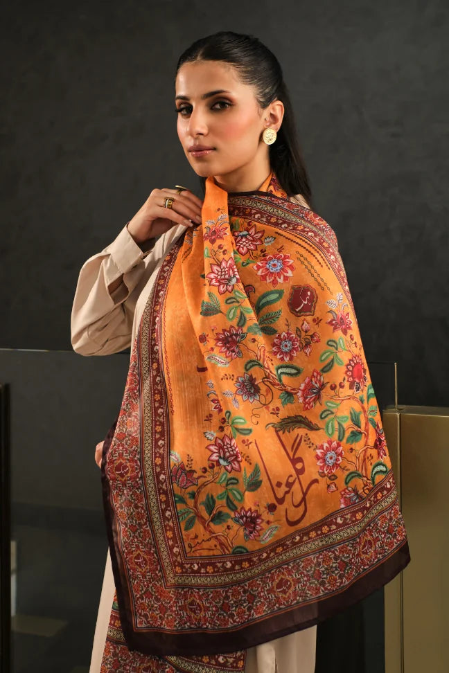 Rania Scarf - Mustard