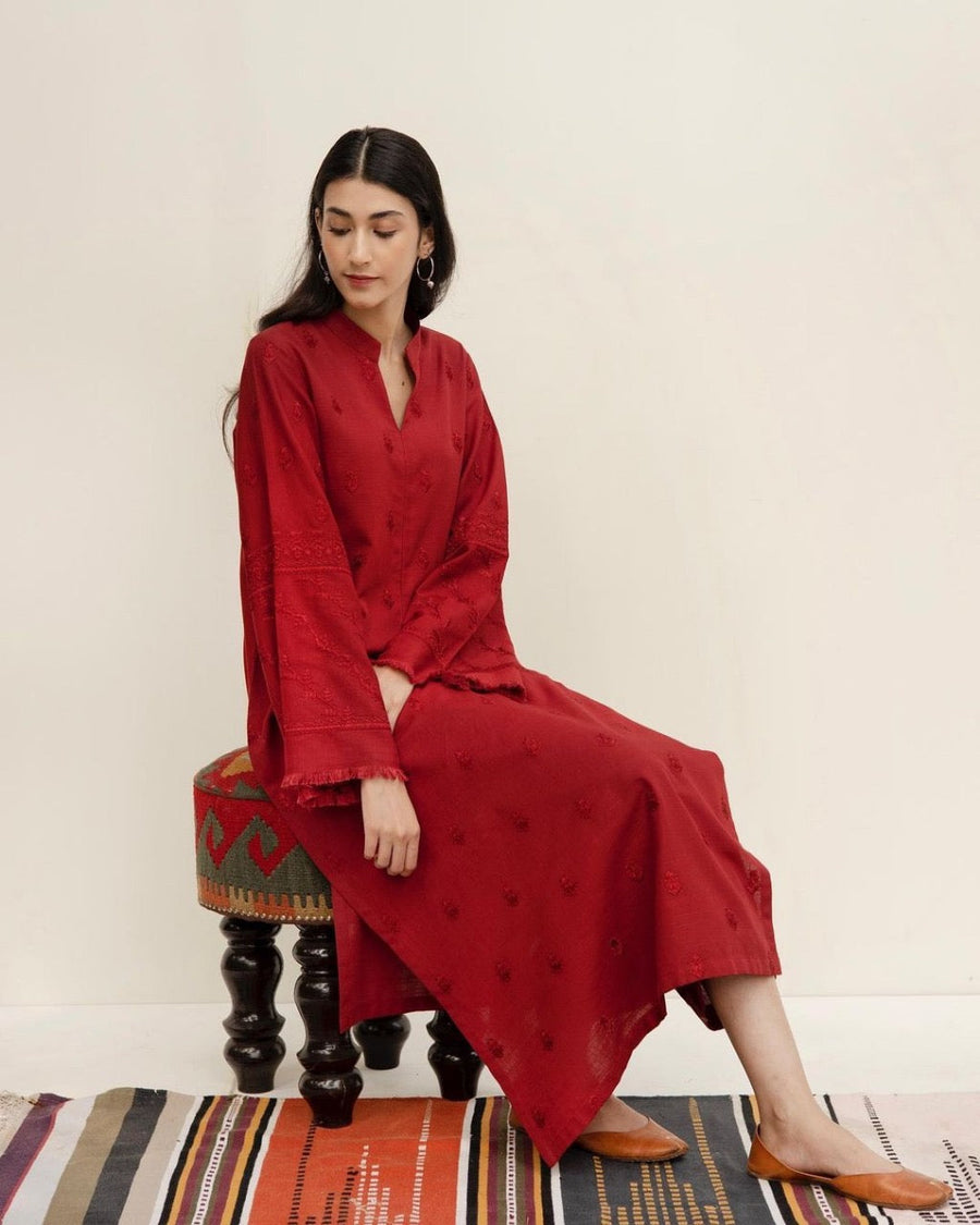 Gul-e-Rooh – Elegant Embroidered Suit for Women