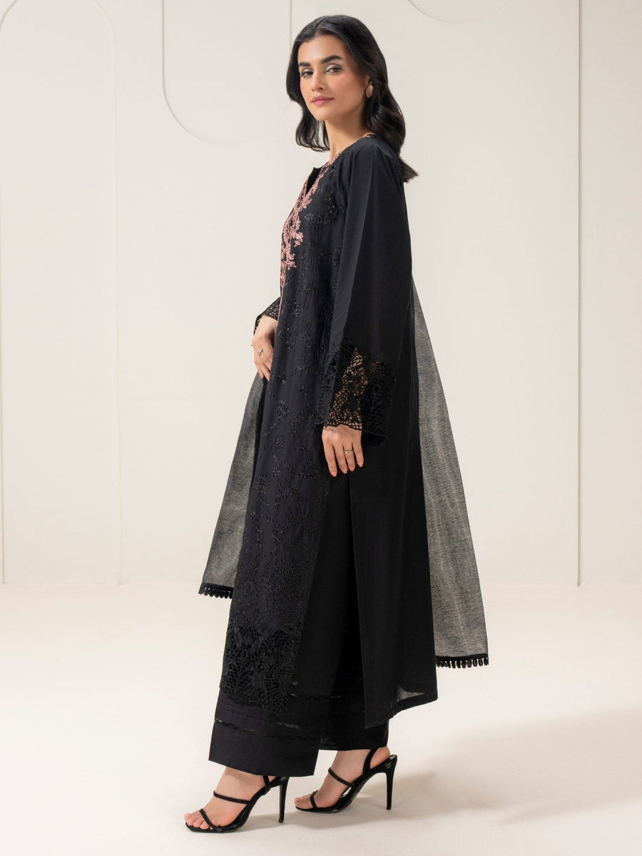 3 Piece Lawn Suit - Embroidered (Pret) - Pehnaawaa