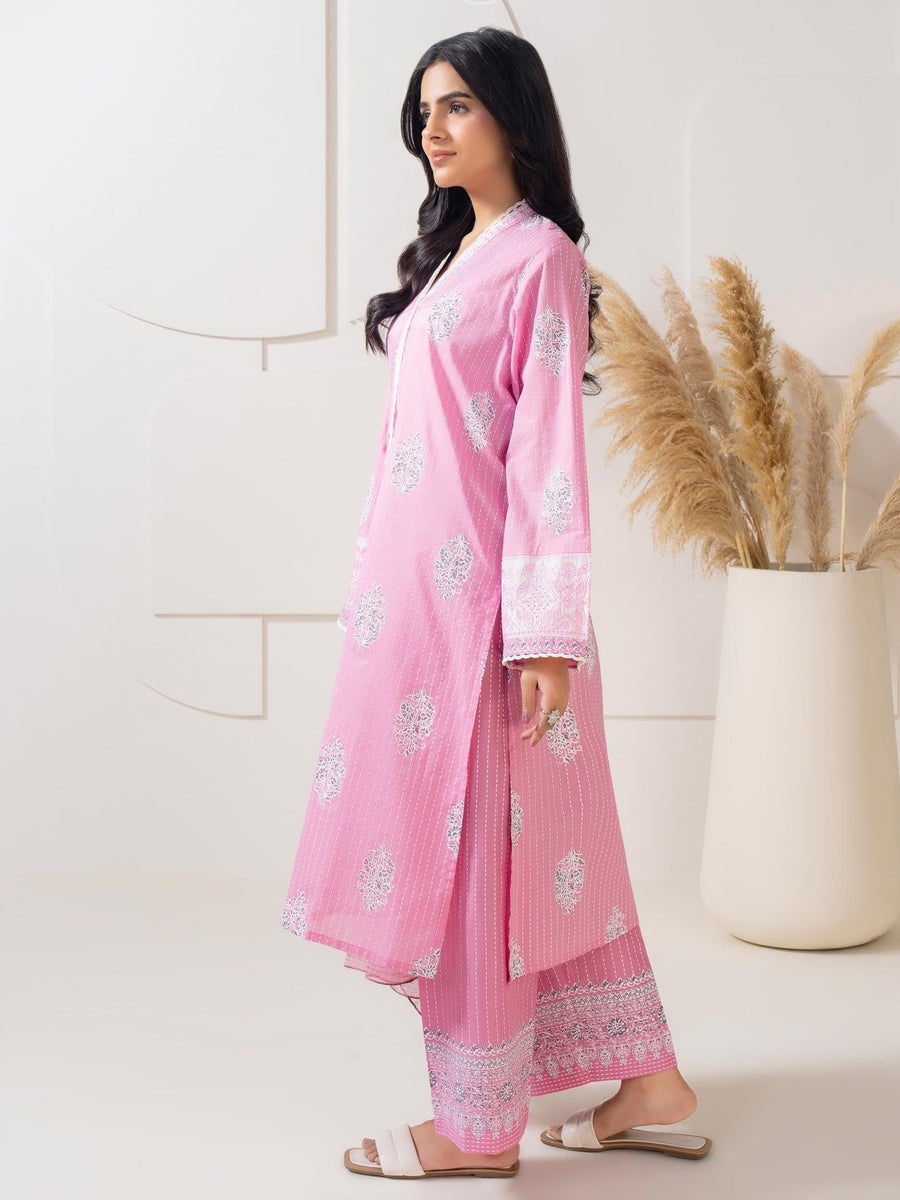 3 Piece Lawn Suit - Embroidered (Pret) - Pehnaawaa