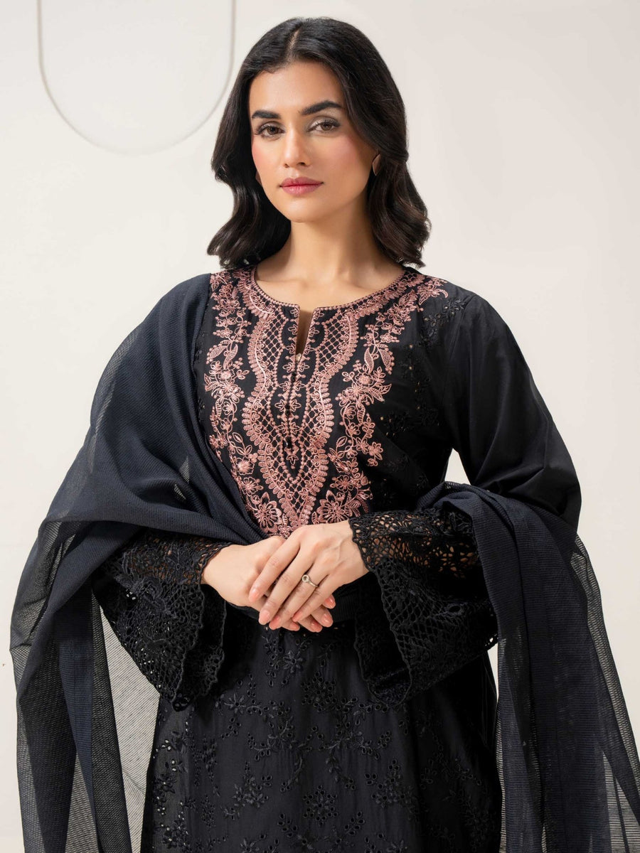3 Piece Lawn Suit - Embroidered (Pret) - Pehnaawaa