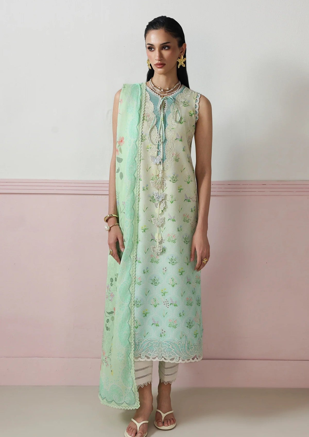 Lawn - Qalamkar - Q Prints Drop II 26 - QQP#07 B - DELLA