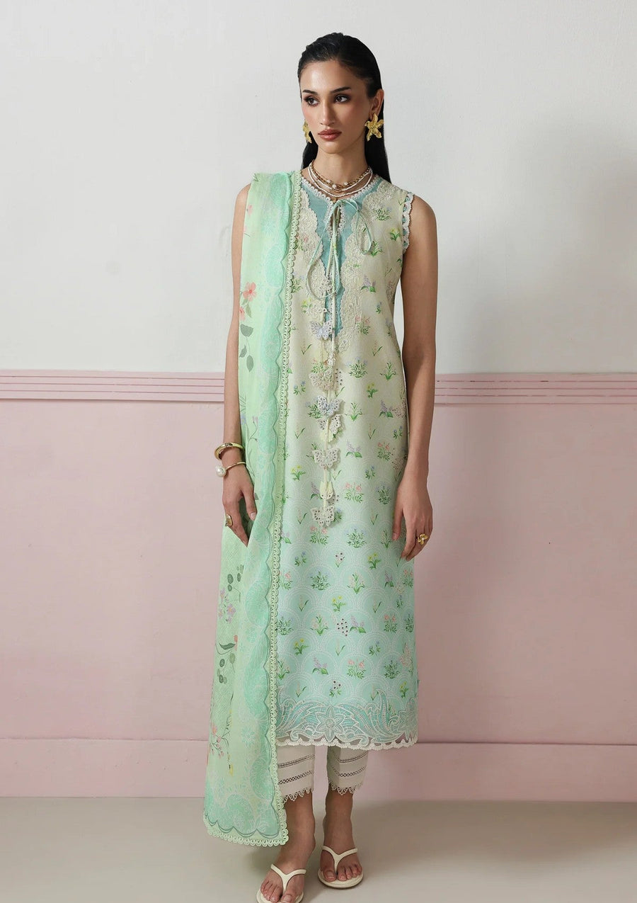 Lawn - Qalamkar - Q Prints Drop II 26 - QQP#07 B - DELLA - Pehnaawaa