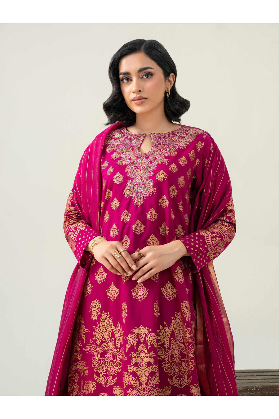 Embroidered 3 Piece Lawn Suit for Everyday Wear