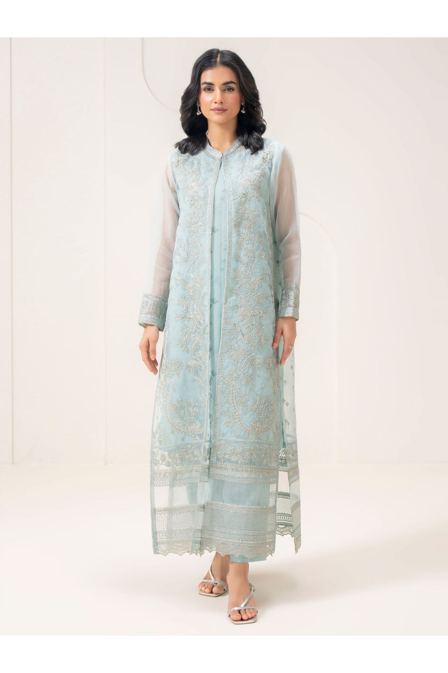 Stylish Summer Organza 2-Piece Suit Set