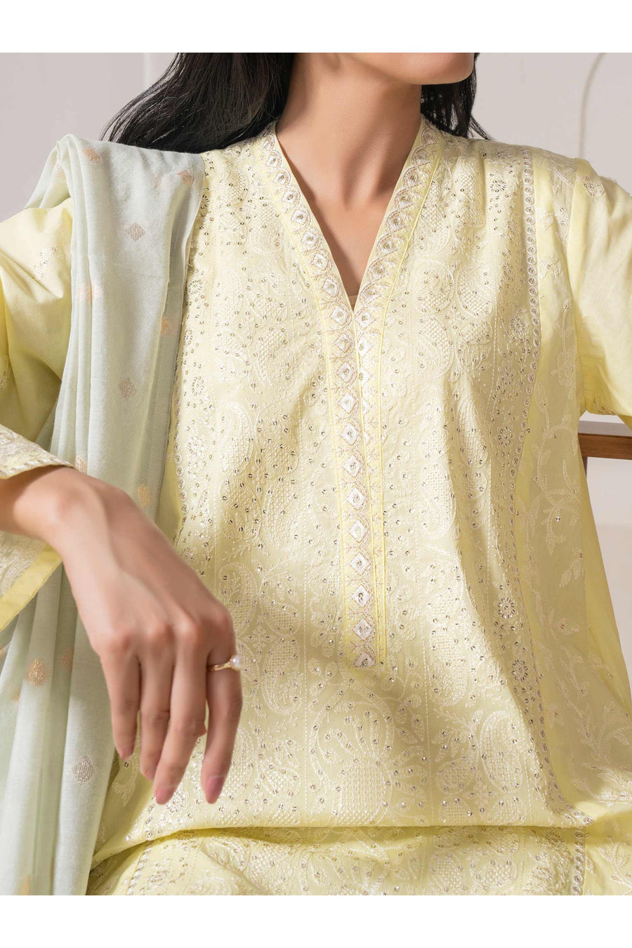 Embroidered 3 Piece Lawn Suit for Summer Fun