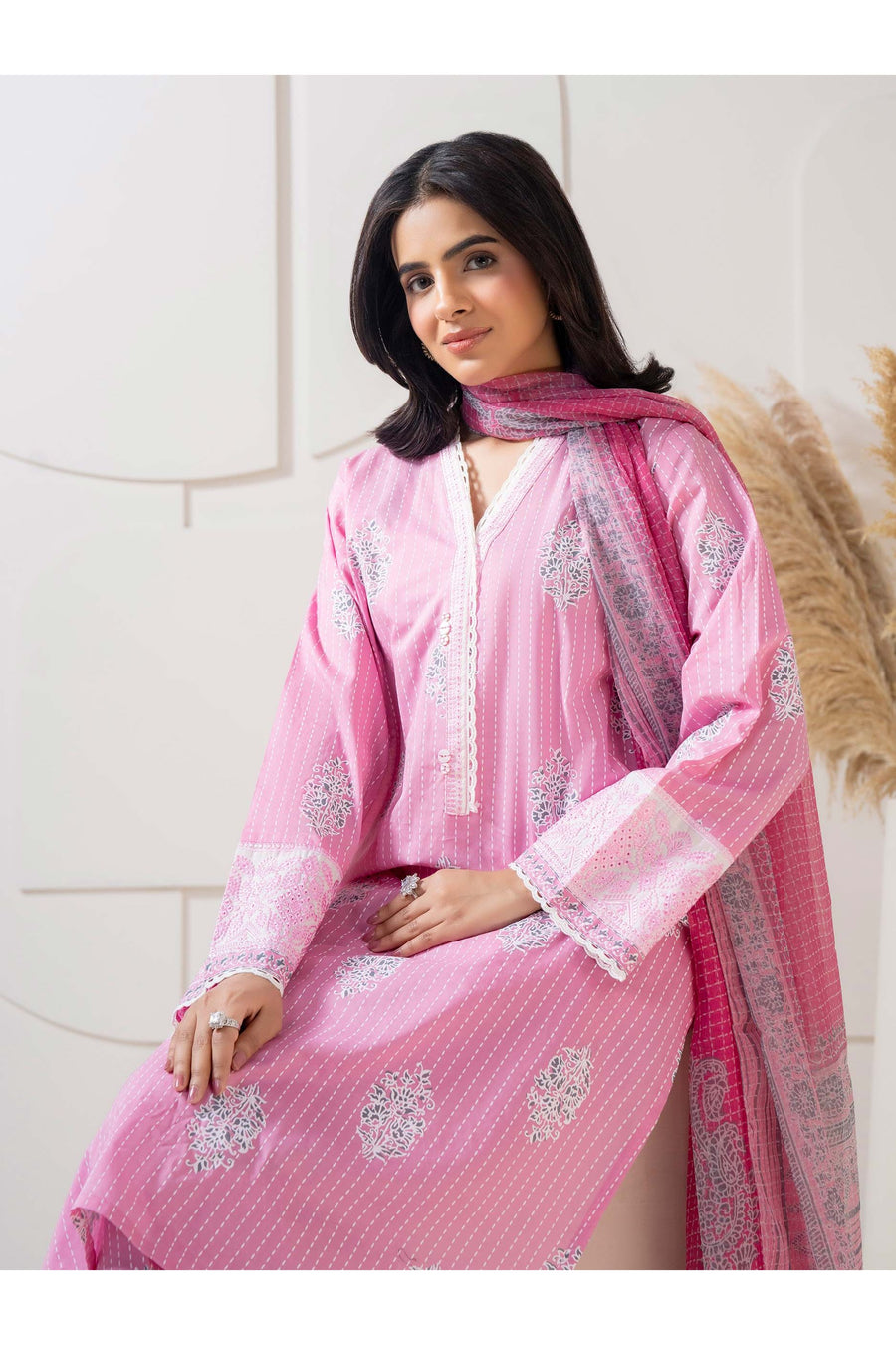 Embroidered 3 Piece Lawn Suit for Summer Fun