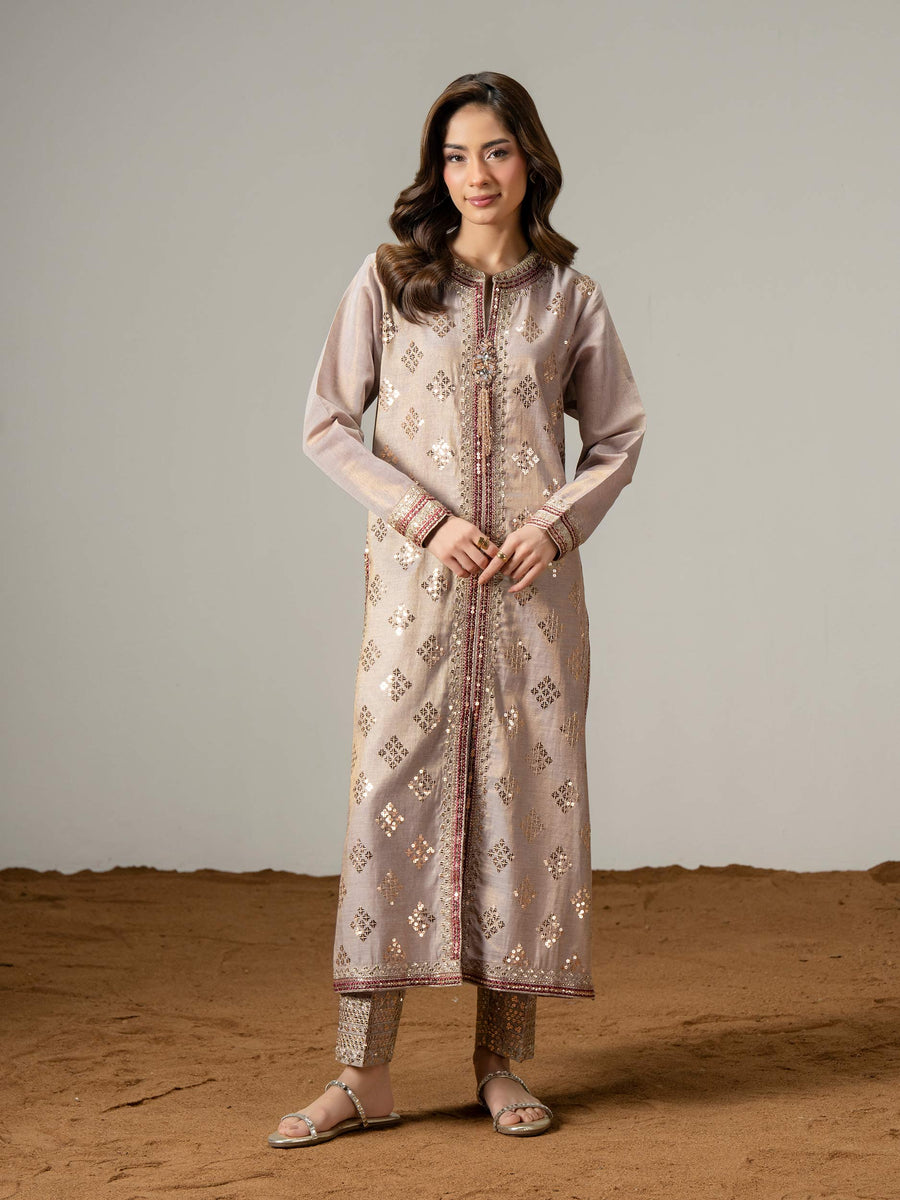 2 Piece Lawn Suit-Embroidered (Pret) - Pehnaawaa