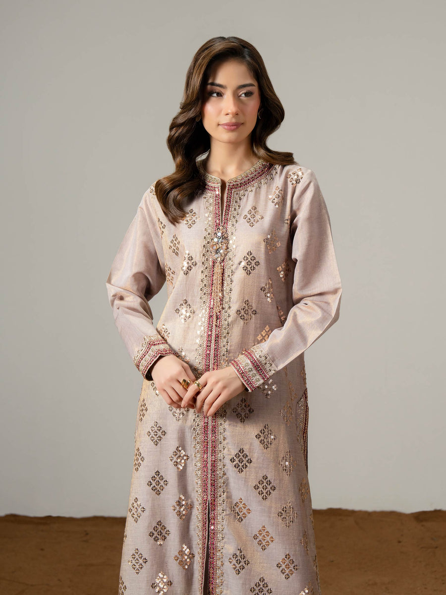 2 Piece Lawn Suit-Embroidered (Pret) - Pehnaawaa