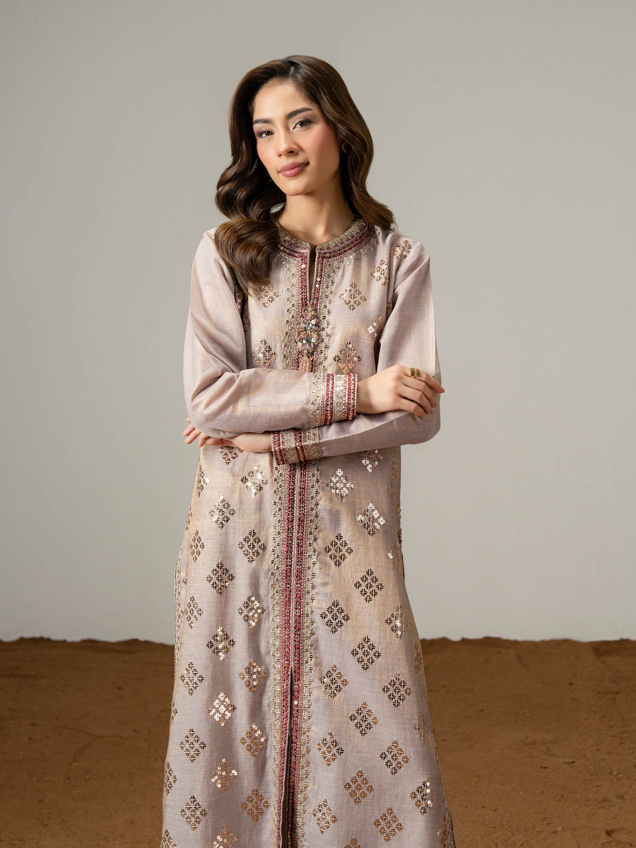 2 Piece Lawn Suit-Embroidered (Pret) - Pehnaawaa