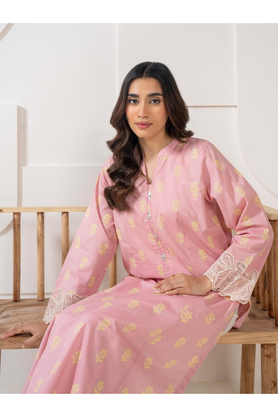 Embroidered Summer Lawn Shirt for Comfort