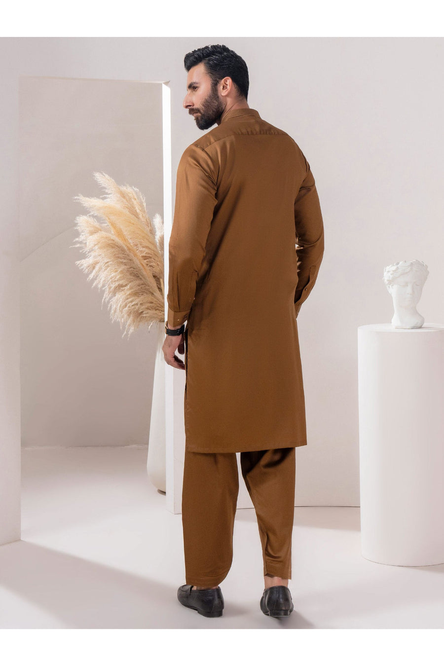 Elegant Satin Suit for Men Exuding Timeless Sophistication