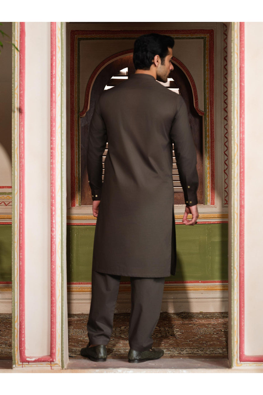 Elegant Cotton Suit For Men Exuding Classic Comfort And Style