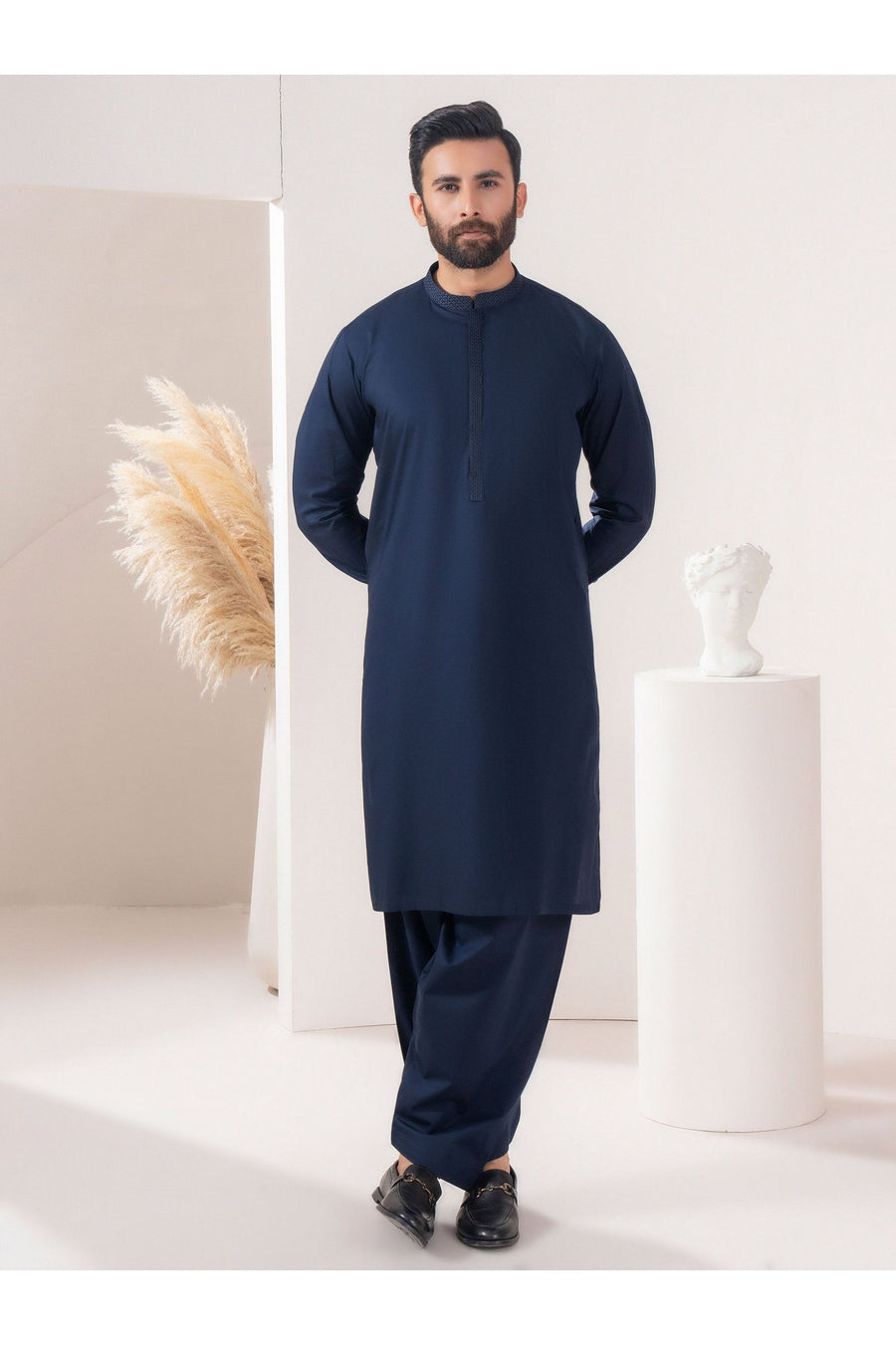 Premium Cotton Suit For Men With Elegant Fit And Timeless Style