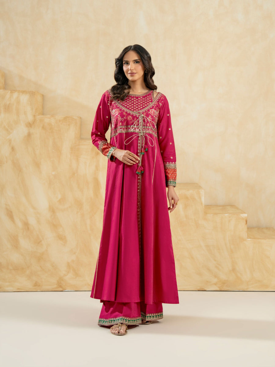 2 Piece Lawn Suit-Embroidered (Pret) - Pehnaawaa