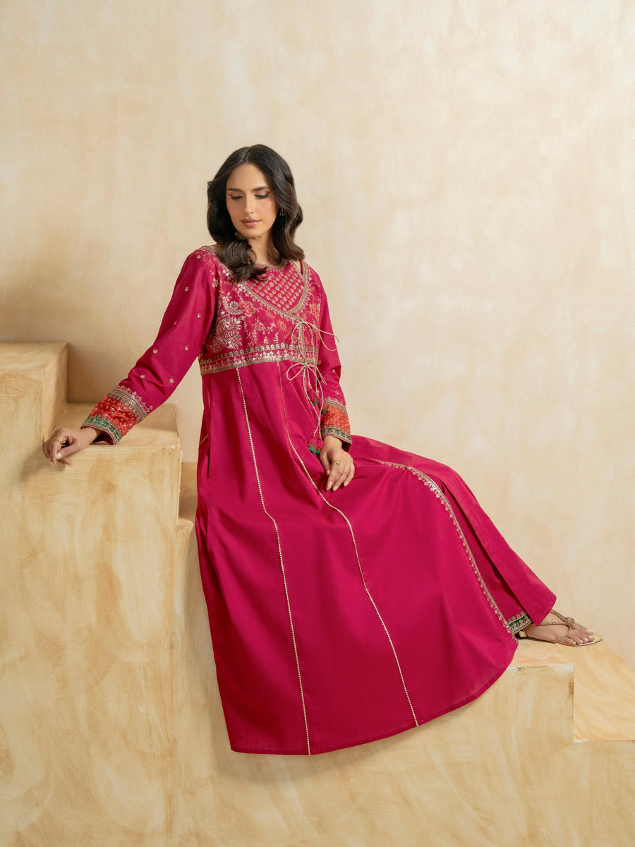 2 Piece Lawn Suit-Embroidered (Pret) - Pehnaawaa