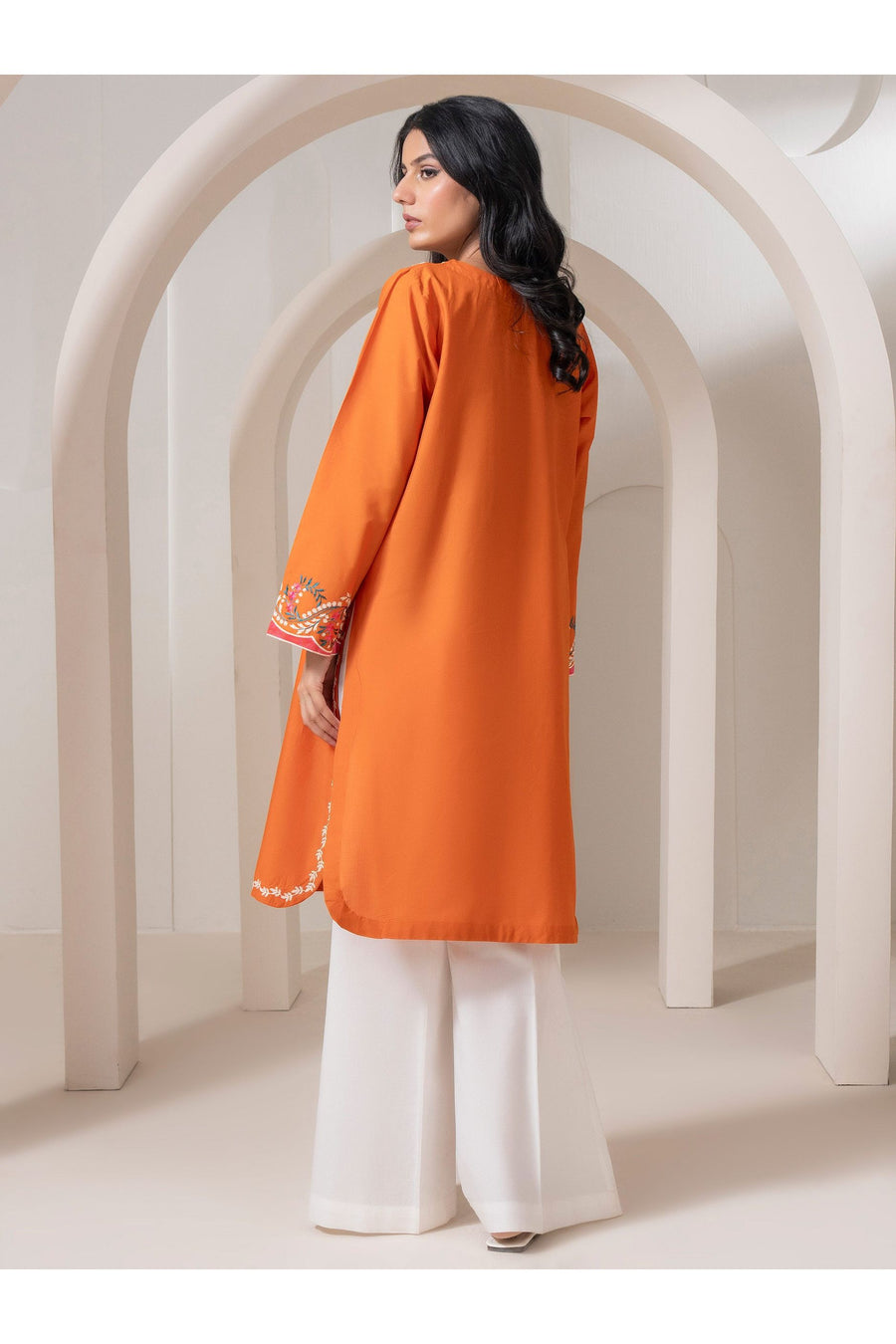 Embroidered Lawn Shirt for Effortless Style