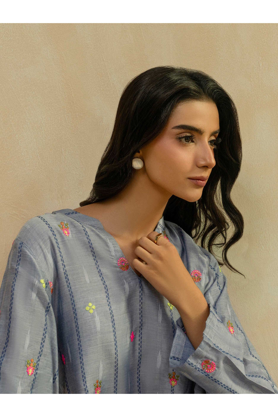 Embroidered Denim Shirt for Everyday Style