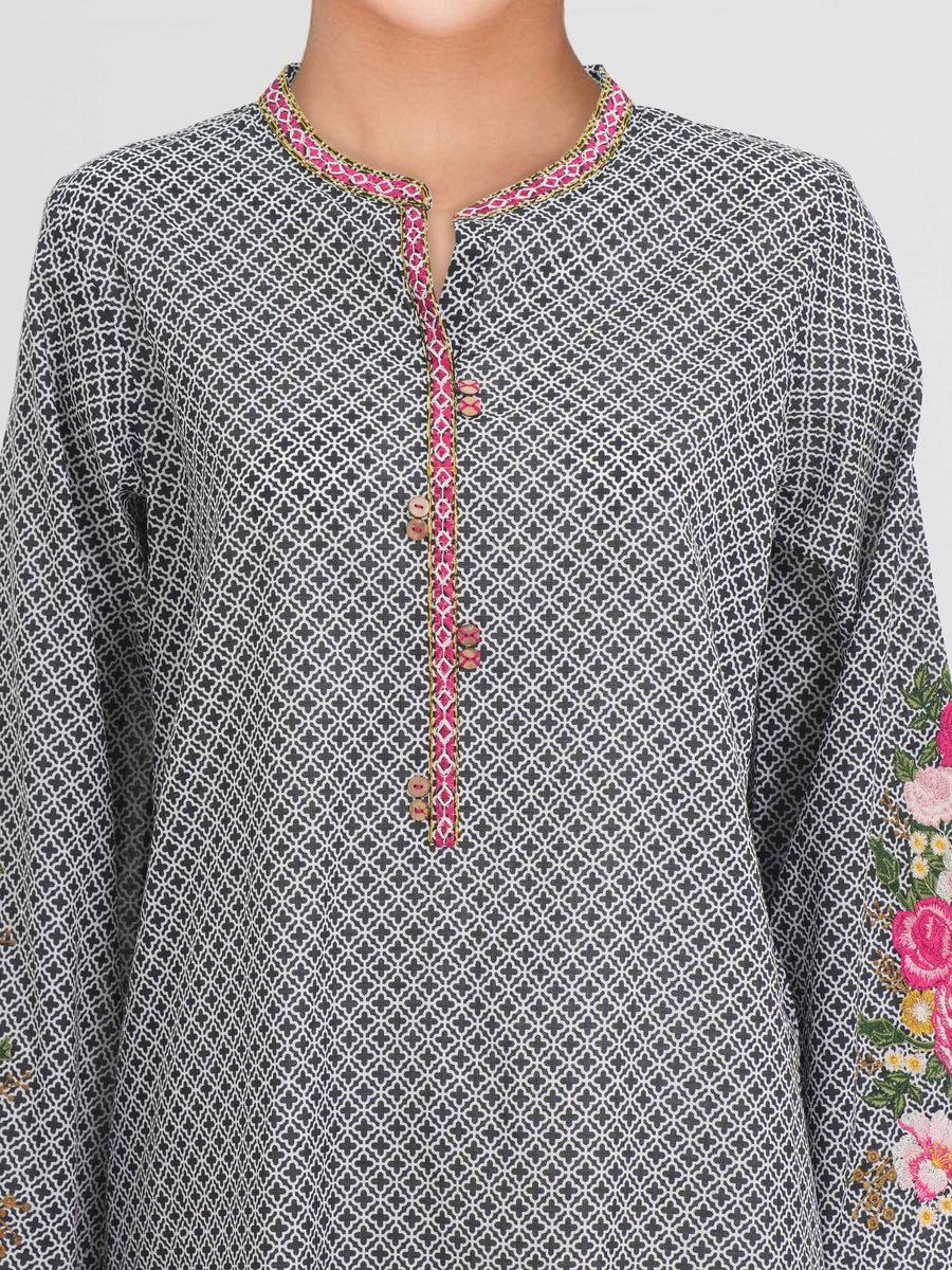 Printed Cambric Eastern Top
