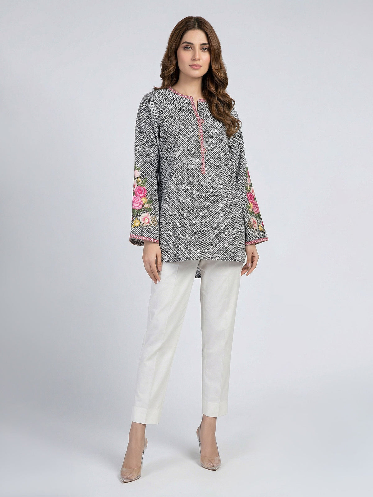 Printed Cambric Eastern Top