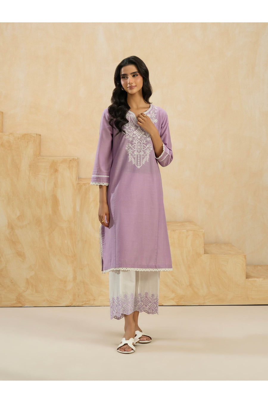Embroidered 2 Piece Lawn Suit for Summer Fun