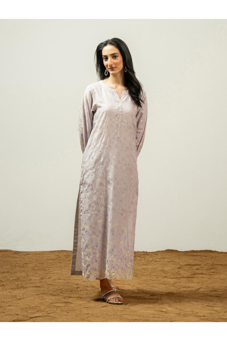 Embroidered Jacquard Shirt for Everyday Style