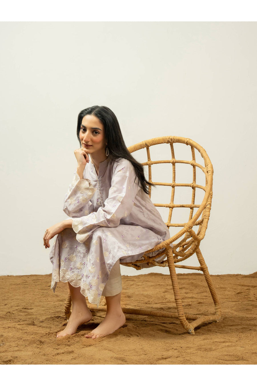 Embroidered Jacquard Shirt for Everyday Style