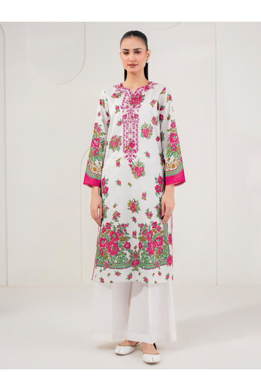 Embroidered Lawn Shirt for Everyday Style