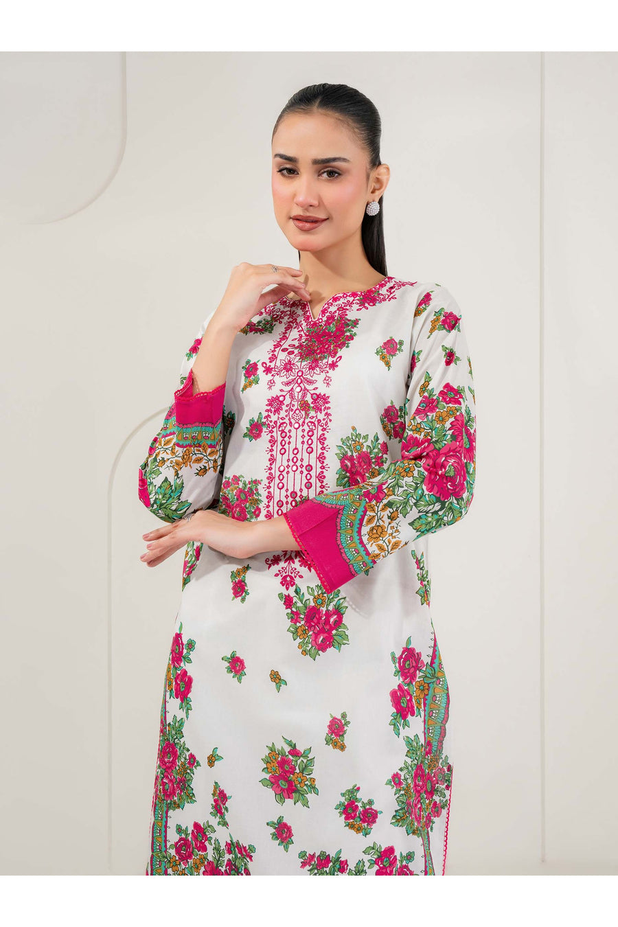 Embroidered Lawn Shirt for Everyday Style