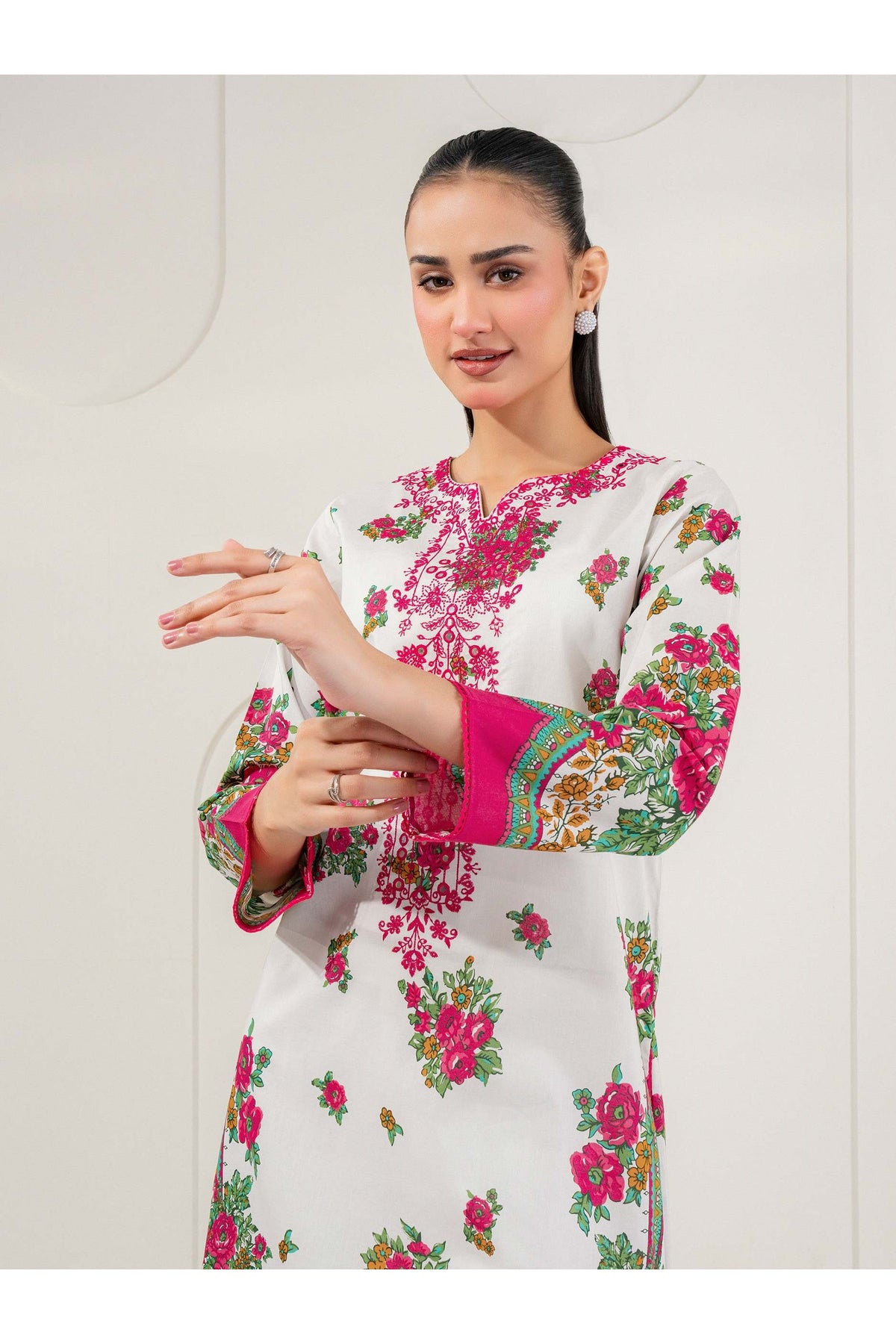 Embroidered Lawn Shirt for Everyday Style