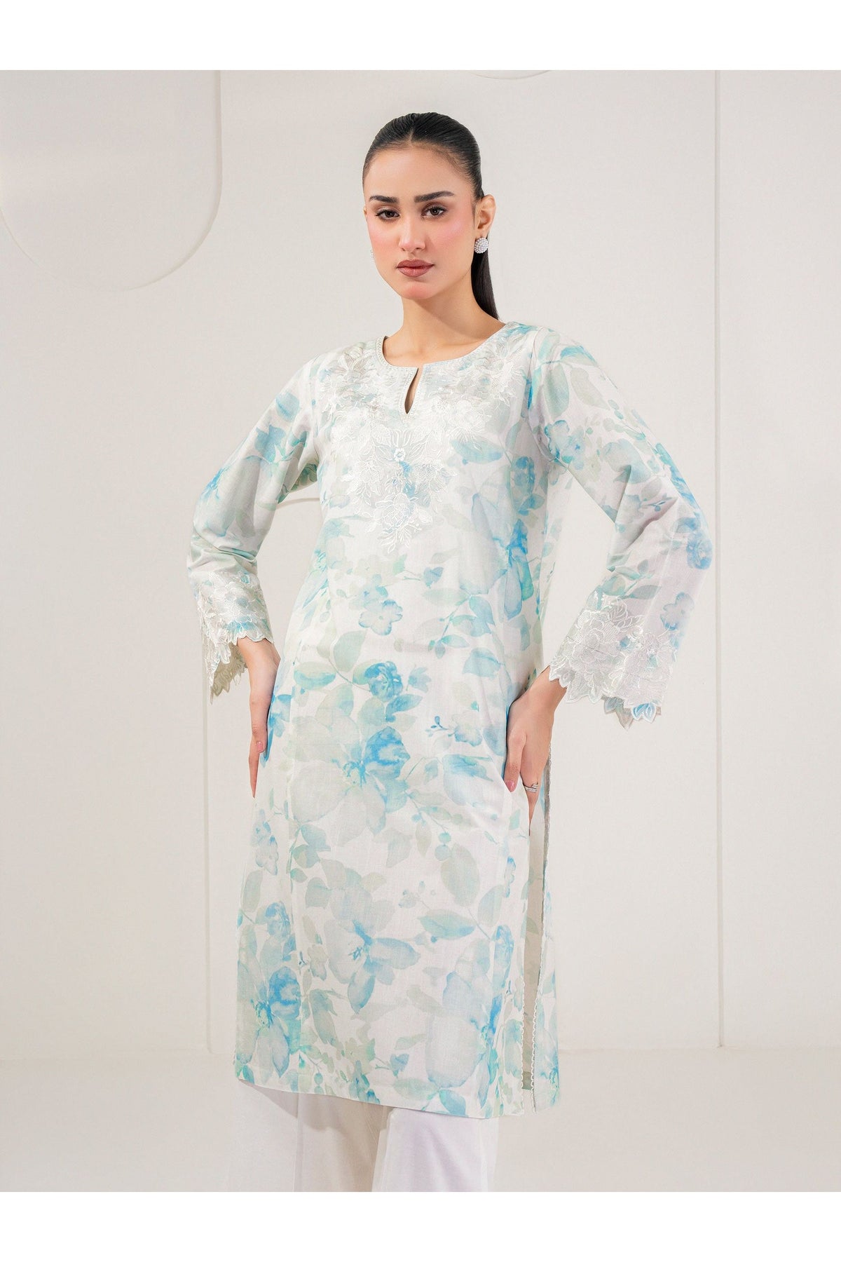 Embroidered Lawn Shirt for Everyday Style