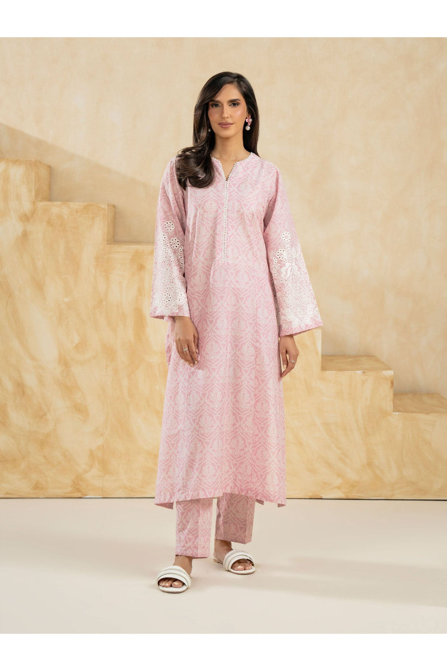 Embroidered Summer 2 Piece Lawn Suit Set