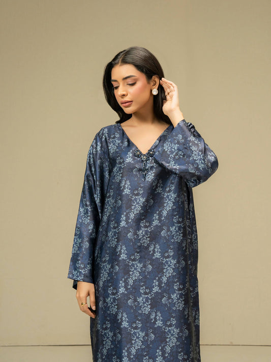 2 Piece Silk Suit-Printed (Pret)