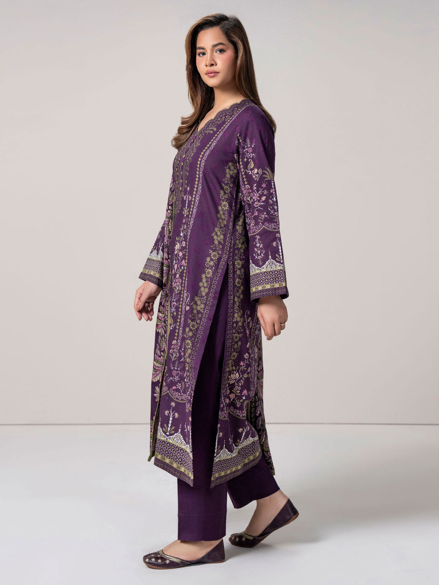3 Piece Khaddar Suit (Pret)
