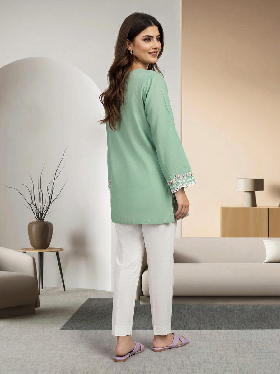 Mint Lawn Eastern Top